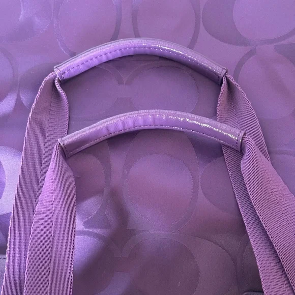 Coach Nylon Large Weekender Tote w/ Pouch - Picture 8 of 9